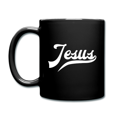 Geburtstagsgeschenk Vater Tasse - Jesus - Lettering T-Shirt