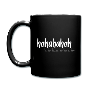Geburtstagsgeschenk Vater Tasse - Hahaha Maßstab Geschenk