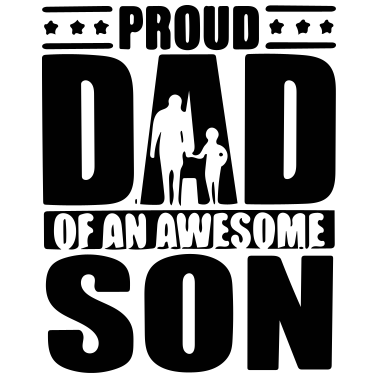 Motiv Vater Sohn Stolzer Vater Vater Vatertagsgeschenk