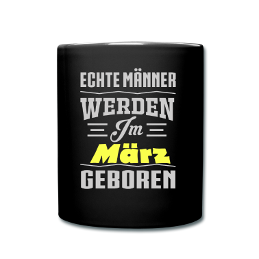 Geburtstagsgeschenk Vater Tasse - März Geburtstagsgeschenk