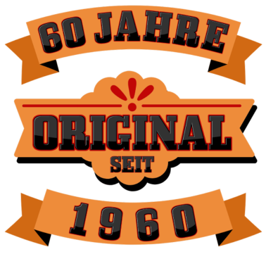 Motiv 60. GEBURTSTAG - ORIGINAL SEIT 1960 - JAHRGANG