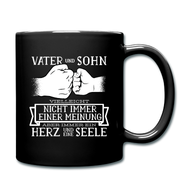 Geburtstagsgeschenk Vater Tasse - Vater und Sohn