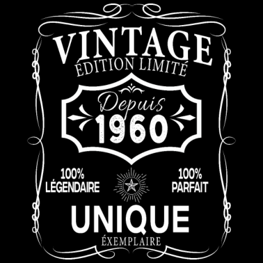 Motiv Vintage 1960 60. Geburtstagsgeschenk