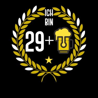 Motiv Ich Bin 29 + Bier - Geburtstagsgeschenk Bierkrug