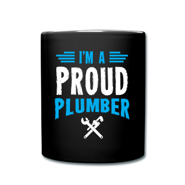 Geburtstagsgeschenk Vater Tasse - Stolz Klempner Klempner Geburtstagsgeschenk