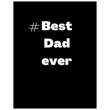 Motiv #Best Vater aller Zeiten