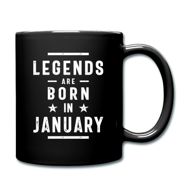 Geburtstagsgeschenk Vater Tasse - Januar Geburtstagsgeschenk Legenden werden im Januar geboren