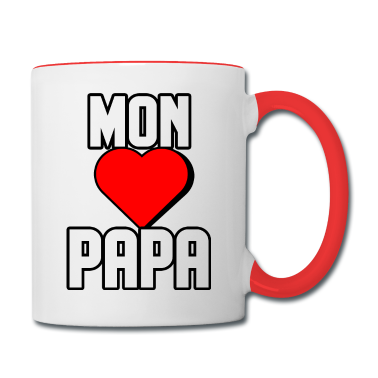 Geburtstagsgeschenk Vater Tasse - Ich liebe meinen Vater.