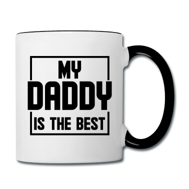 Geburtstagsgeschenk Vater Tasse - Mein Vater ist der Beste.