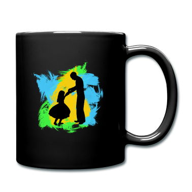 Geburtstagsgeschenk Vater Tasse - Vater und Tochter