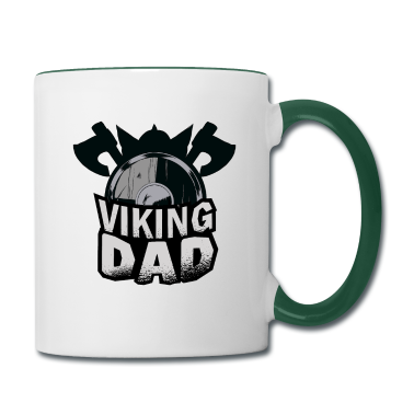 Geburtstagsgeschenk Vater Tasse - Wikinger Vater