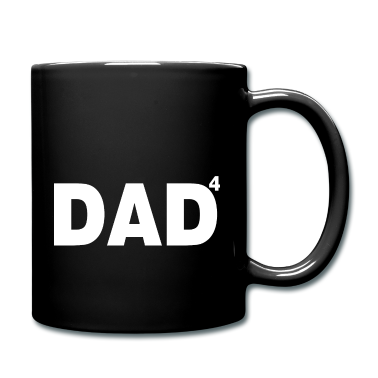 Geburtstagsgeschenk Vater Tasse - Vater von 4
