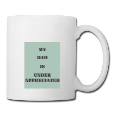 Geburtstagsgeschenk Vater Tasse - Mein Vater wird unterschätzt