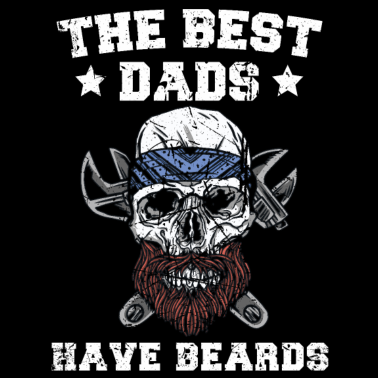 Motiv Vater Bart bärtig Vater mit Bart