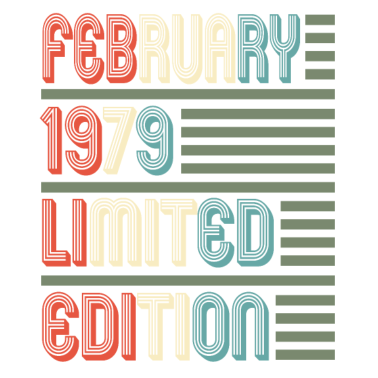 Motiv Februar Cool Vintage Vintage Geburtstagsgeschenk