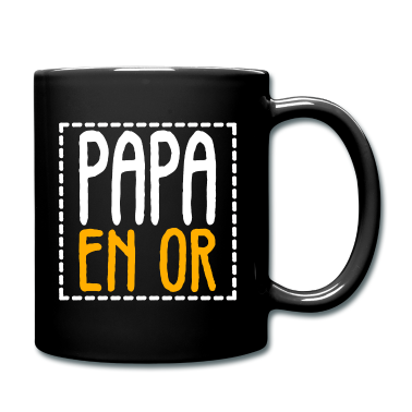 Geburtstagsgeschenk Vater Tasse - Vater in Gold