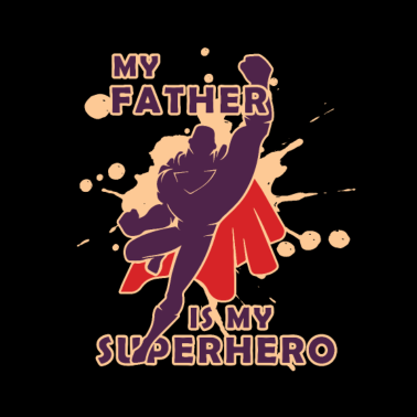 Motiv Mein Vater ist mein Superheld!