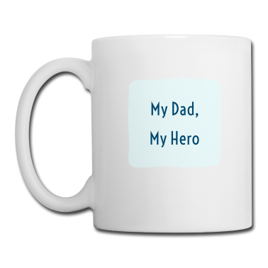 Geburtstagsgeschenk Vater Tasse - Mein Vater ist mein Held