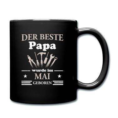 Geburtstagsgeschenk Vater Tasse - Bester Papa der Welt - Geburtstagsgeschenk Mai