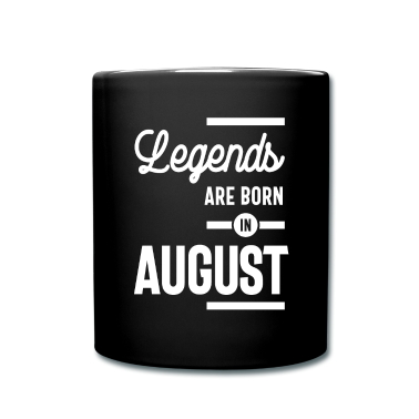 Geburtstagsgeschenk Vater Tasse - August Geburtstagsgeschenk Legenden werden im August geboren