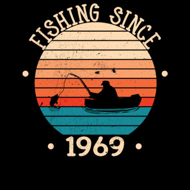 Motiv Fischer Angler geboren 1969 Geburtstagsgeschenk