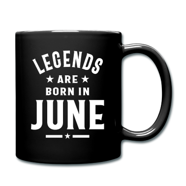 Geburtstagsgeschenk Vater Tasse - Juni Geburtstagsgeschenk Legenden werden im Juni geboren