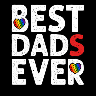 Motiv Beste Väter aller Zeiten LGBTQ Homosexuell Vater