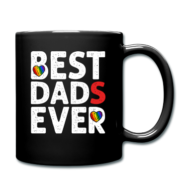 Geburtstagsgeschenk Vater Tasse - Beste Väter aller Zeiten LGBTQ Homosexuell Vater