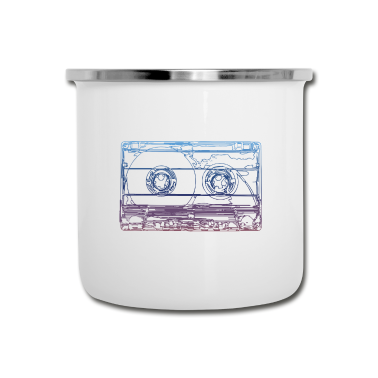 Geburtstagsgeschenk Vater Emaille Tasse - Geburtstagsgeschenk Vater