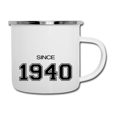 Geburtstagsgeschenk Vater Emaille Tasse - 1940 Geburtstagsgeschenk