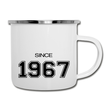 Geburtstagsgeschenk Vater Emaille Tasse - 1967 Geburtstagsgeschenk