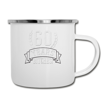 Geburtstagsgeschenk Vater Emaille Tasse - 60. Geburtstagsgeschenk Geburtstagsgeschenkparty