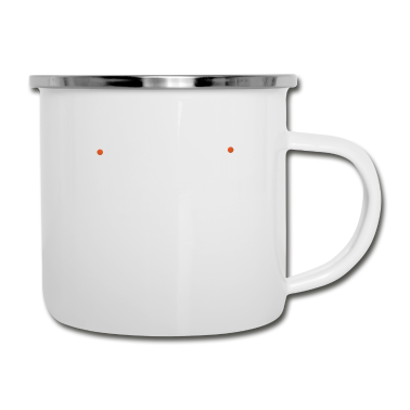 Geburtstagsgeschenk Vater Emaille Tasse - Bart Basketball Geschenk Geburtstagsgeschenk