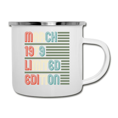Geburtstagsgeschenk Vater Emaille Tasse - Cooles Vintage Retro Geburtstagsgeschenk für Ihre