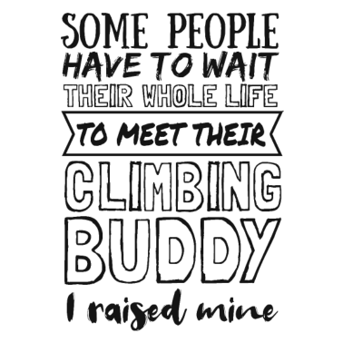 Motiv climbing buddy Vater