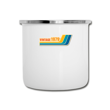 Geburtstagsgeschenk Vater Emaille Tasse - Retro 40. Geburtstagsgeschenke der Weinlese 1979