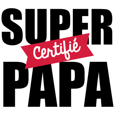 Motiv zertifizierter super Vater