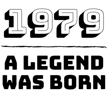 Motiv 1979 wurde eine Legende geboren - Geburtstagsgeschenk zum Geburtsjahr