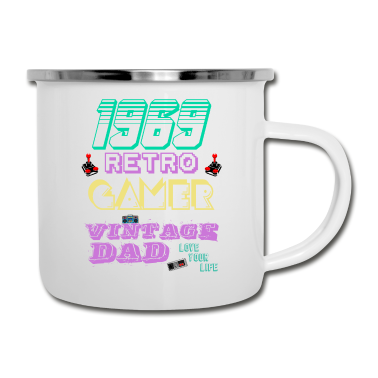Geburtstagsgeschenk Vater Emaille Tasse - 1969 - Geburtstagsgeschenk zum 50. Geburtstag