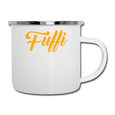 Geburtstagsgeschenk Vater Emaille Tasse - Fuffi Geburtstagsgeschenk zum 50. Geburtstag