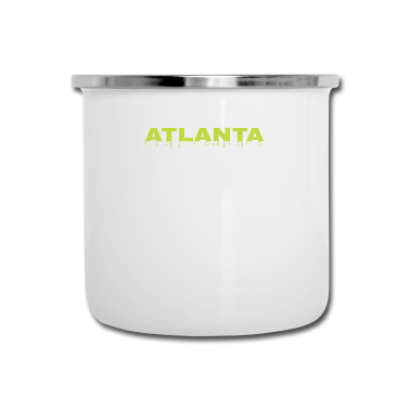 Geburtstagsgeschenk Vater Emaille Tasse - Vintages Retro Atlanta Georgia T-Shirt