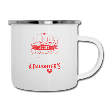 Geburtstagsgeschenk Vater Emaille Tasse - Geburtstag Geschenk Vater Vatertag Geburtstagsgesc