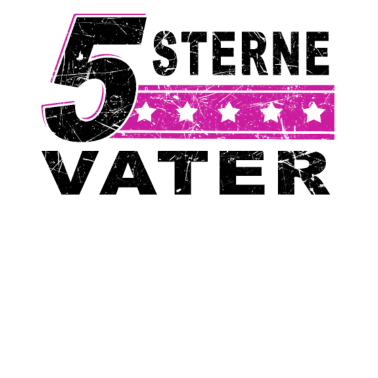 Motiv Fünf Sterne Vater GRUNGE