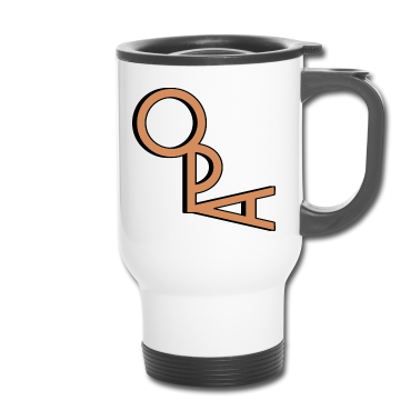 Geburtstagsgeschenk Vater Thermobecher - Cooler OPA SCHRIFTZUG GEBURTSTAGSGESCHENK Vater