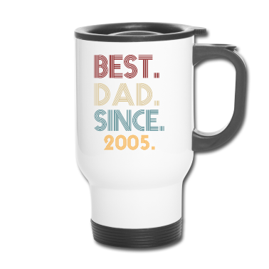 Geburtstagsgeschenk Vater Thermobecher - Bester Vater seit 2005, 16. Geburtstagsgeschenk