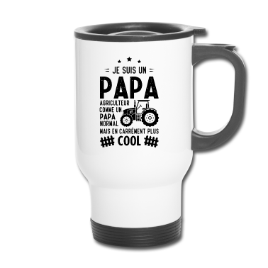 Geburtstagsgeschenk Vater Thermobecher - Ich bin ein Vater Vater Landwirt Geschenk Vater