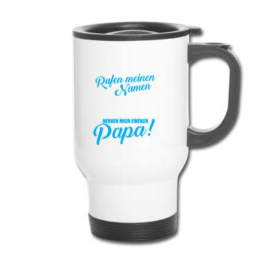 Geburtstagsgeschenk Vater Thermobecher - Die Wichtigsten nennen mich Papa!