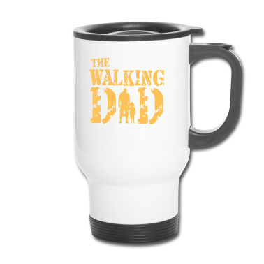 Geburtstagsgeschenk Vater Thermobecher - The walking Dad Geburtstagsgeschenk