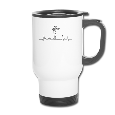 Geburtstagsgeschenk Vater Thermobecher - Vater und Tochter