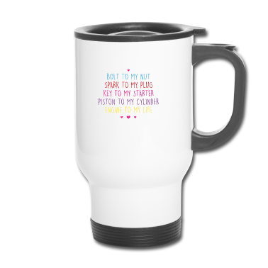 Geburtstagsgeschenk Vater Thermobecher - Ich liebe meinen Mann Geschenk